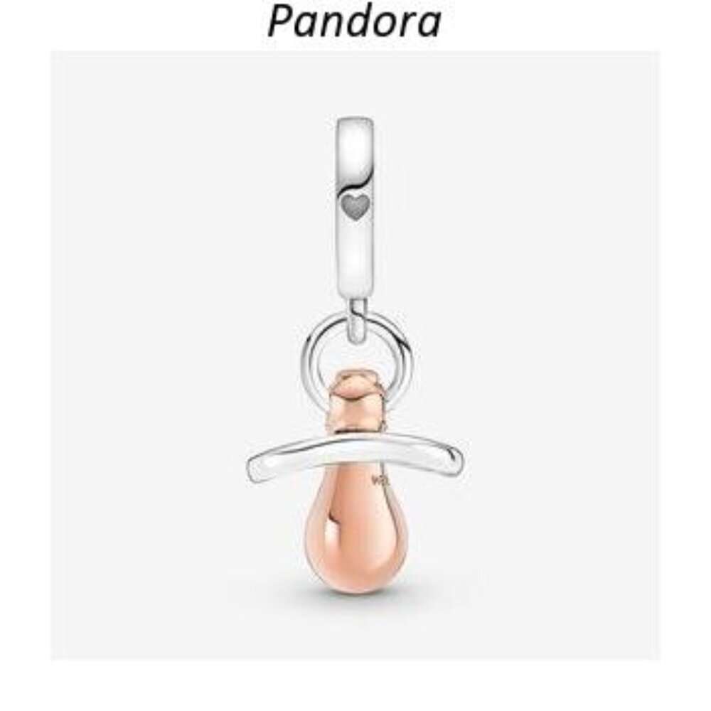 Authentic Pandora Baby Pacifier Dangle Charm - Picture 2 of 5